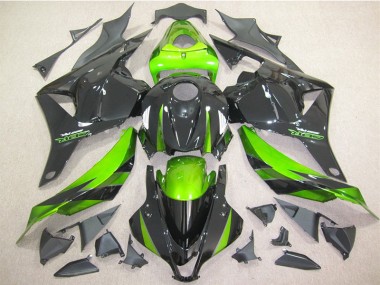 09-12 Black Green CBR600RR Motorcycle Bodywork