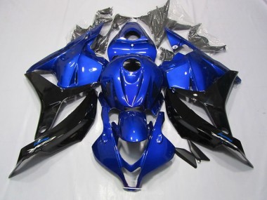 09-12 Blue Black CBR600RR Motorcycle Fairings