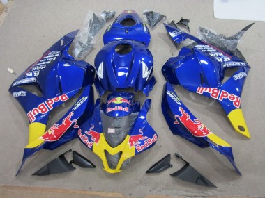 09-12 Blue Red Bull CBR600RR Motorcycle Fairing