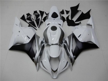 09-12 White Silver Black CBR600RR Motorcycle Fairings