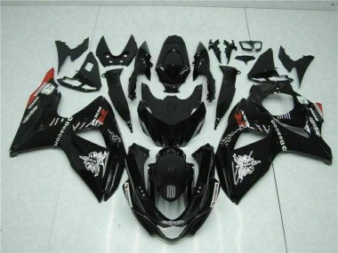 09-16 Black GSXR 1000 Motorcycle Fairing