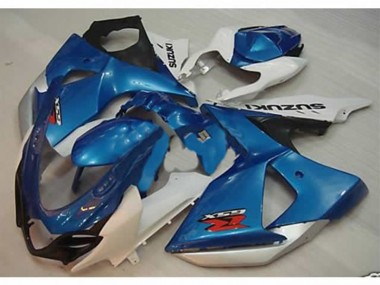 09-16 Blue White GSXR 1000 Motorcycle Fairing & Bodywork