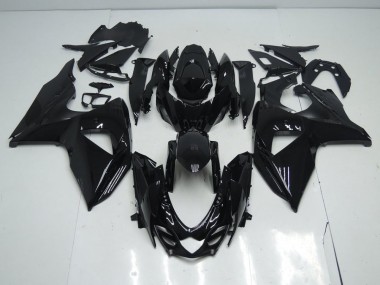 09-16 Glossy Black GSXR 1000 Motorcycle Fairings