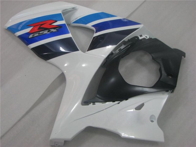 09-16 White Blue GSXR 1000 Motorcycle Fairings