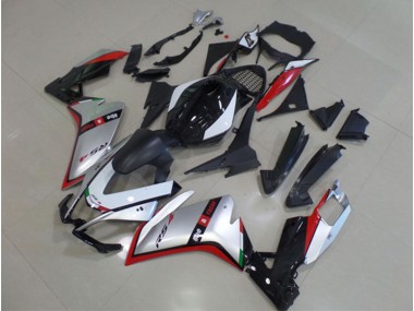 11-18 Black Silver Red RS4 50 125 Motorcycle Bodywork