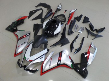 11-18 Black Silver Red RS4 50 125 Motorcycle Fairings