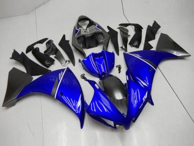 12-14 Black Blue YZF R1 Motorcycle Fairings