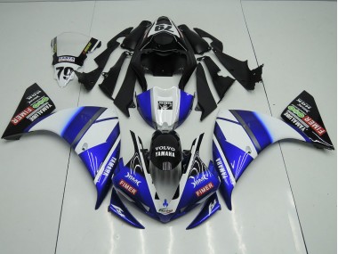 12-14 Blue Black Sterilgarda YZF R1 Motorcycle Fairings