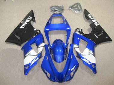 12-14 Blue Black White YZF R1 Motorcycle Fairing