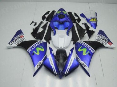 12-14 Blue White Black YZF R1 Motorcycle Fairings