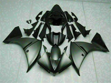 12-14 Grey Black YZF R1 Motorcycle Fairings