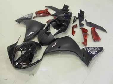 12-14 Matte Black YZF R1 Motorcycle Bodywork