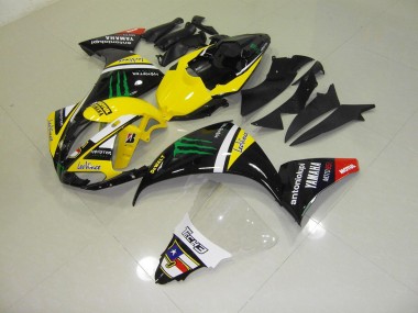 12-14 Yellow Monster YZF R1 Motorcycle Fairings