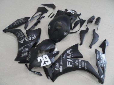 12-16 Matte Black Grey Decals 29 CBR1000RR Motorcycle Fairings