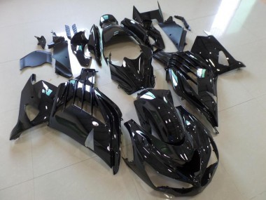 12-21 Glossy Black ZX14R ZZR1400 Motorcycle Fairings