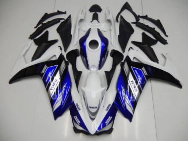 15-22 Blue White YZF R3 Motorcycle Fairing