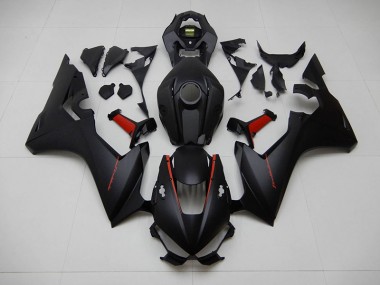 17-20 Black with Red Fireblade CBR1000RR Motorcycle Fairings