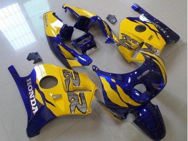 91-98 Blue Yellow CBR250RR MC22 Motorcycle Fairings