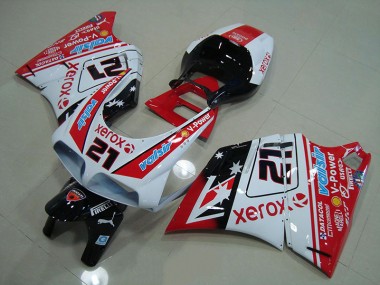 93-05 Red White Xerox 21 Ducati 748 916 996 996S Motorcycle Bodywork