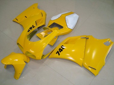 93-05 Yellow Ducati 748 916 996 996S Full Motorcycle Fairing Kits