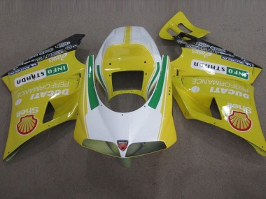 93-05 Yellow Shell Info Strrda Ducati 748 Motorcycle Fairings