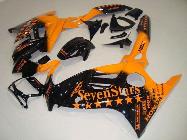 95-98 Black Orange SevenStars CBR600 F3 Motorcycle Fairings