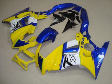 95-98 Blue Yellow CBR600 F3 Motorcycle Fairings