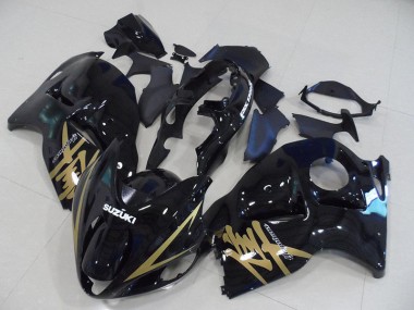 96-07 Black Gold Decal GSXR 1300 Hayabusa Motorcycle Fairings