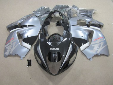 96-07 Black Silver GSXR 1300 Hayabusa Motorcycle Fairings