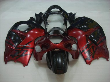 96-07 Red Black GSXR 1300 Hayabusa Motorcycle Fairing