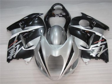 96-07 Silver Black GSXR 1300 Hayabusa Motorcycle Fairings