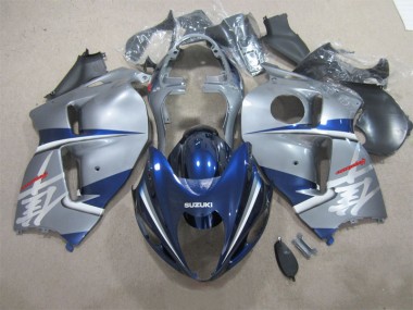 96-07 Silver Blue GSXR 1300 Hayabusa Motorcycle Fairings