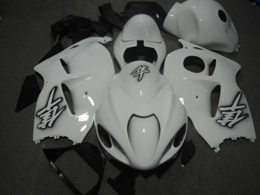 96-07 White GSXR 1300 Hayabusa Motorcycle Bodywork