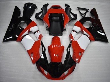 98-02 Black White YZF R6 Motorcycle Fairings