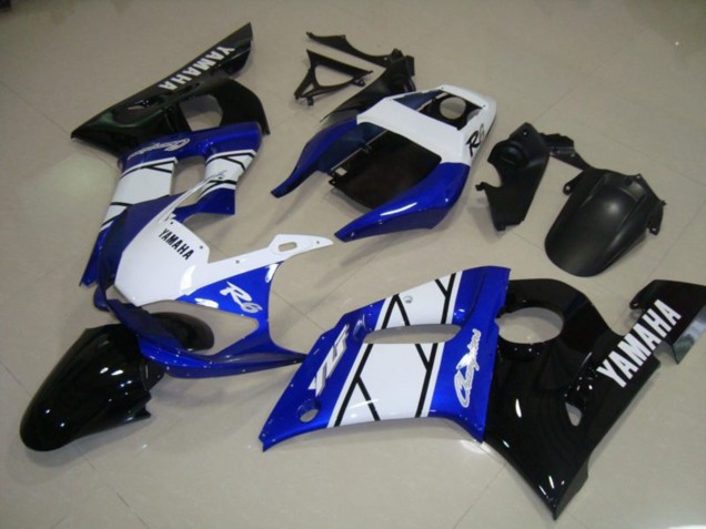 98-02 Blue Black YZF R6 Full Motorcycle Fairing Kits