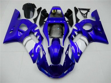 98-02 Blue White YZF R6 Motorcycle Fairings