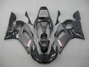 98-02 Contrast Black YZF R6 Motorcycle Fairings