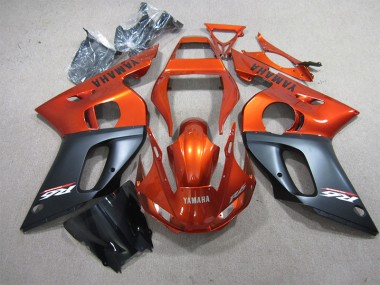 98-02 Orange Black YZF R6 Motorcycle Fairings