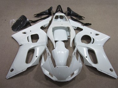 98-02 White YZF R6 Motorcycle Fairing