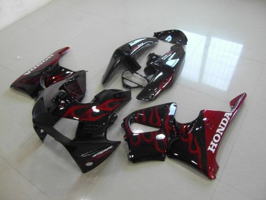 98-99 Black Red CBR900RR 919 Motorcycle Fairing