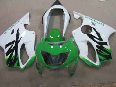 99-00 White Green CBR600 F4 Motorcycle Fairings